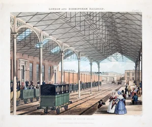 La Gare de Euston Square, 1837